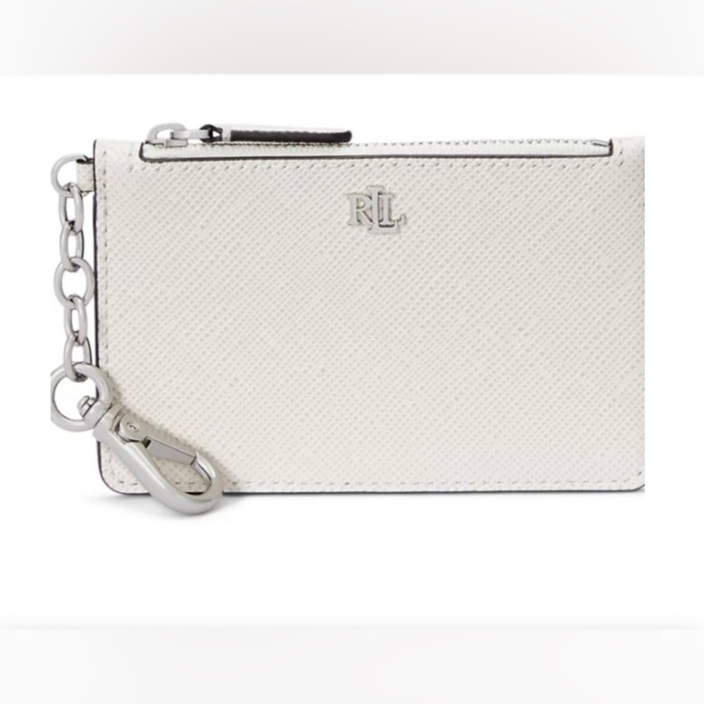 Lauren Ralph Lauren
Crosshatch Leather Zip Card Case
Comes in Gift Box